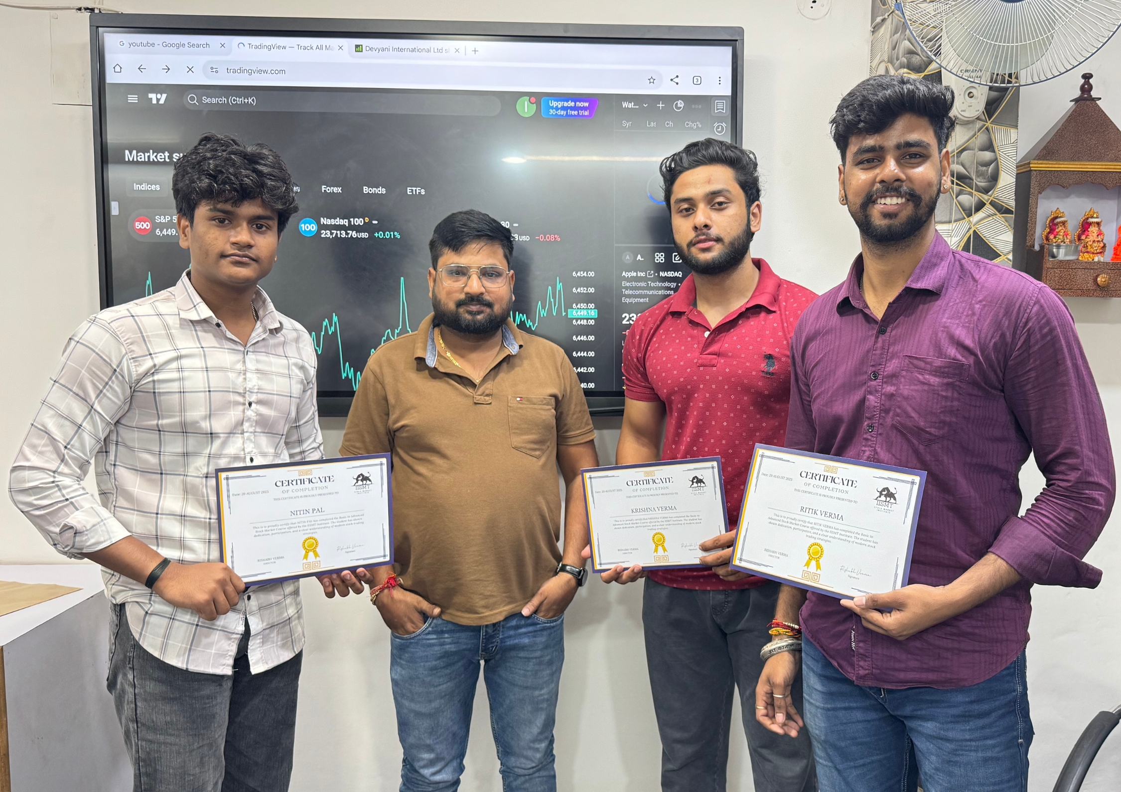 MOHAMMAD ASLAM CERTIFICATE