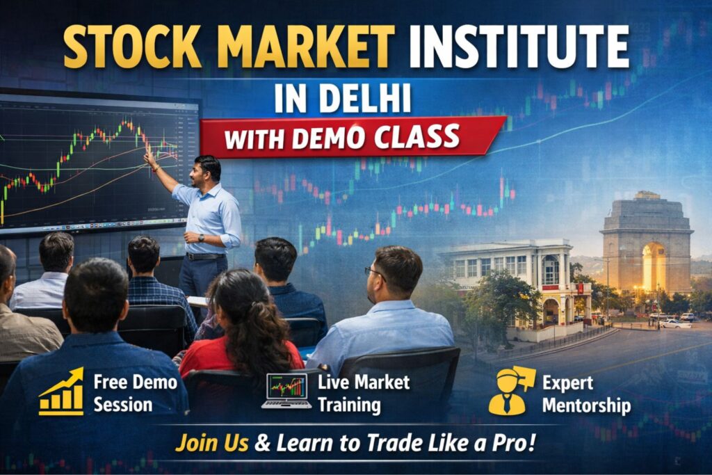 stock market institute in Delhi with a demo class