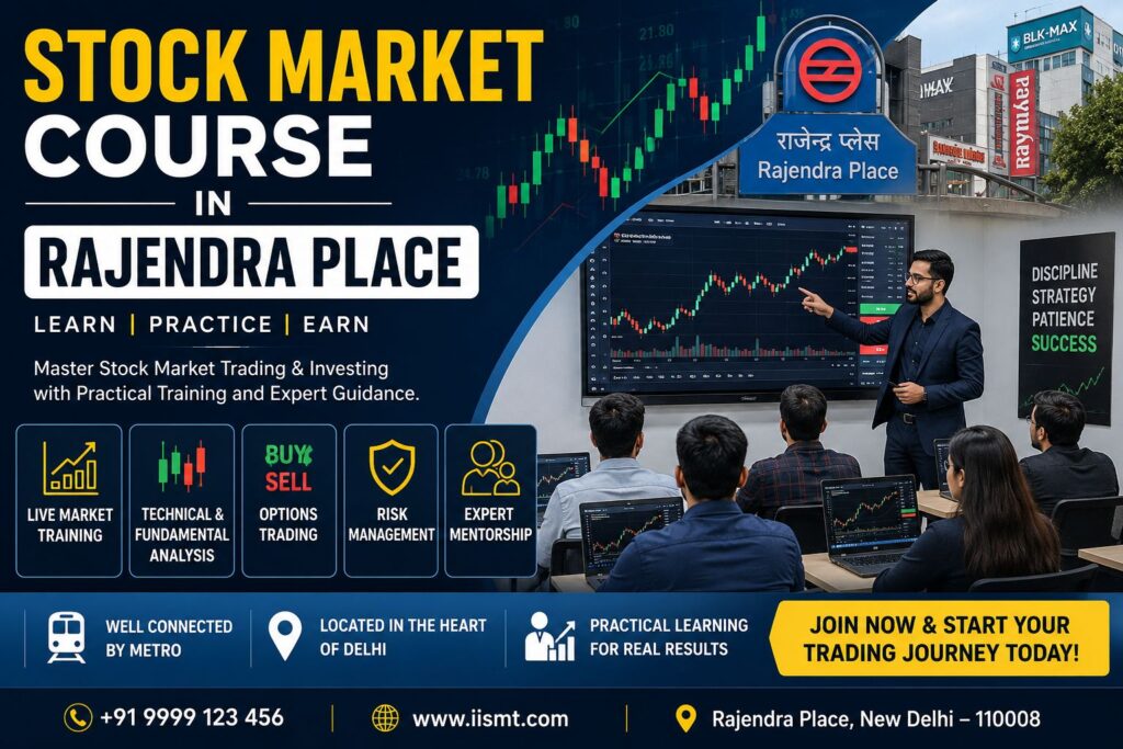 Stock Market course in Rajendra Place
