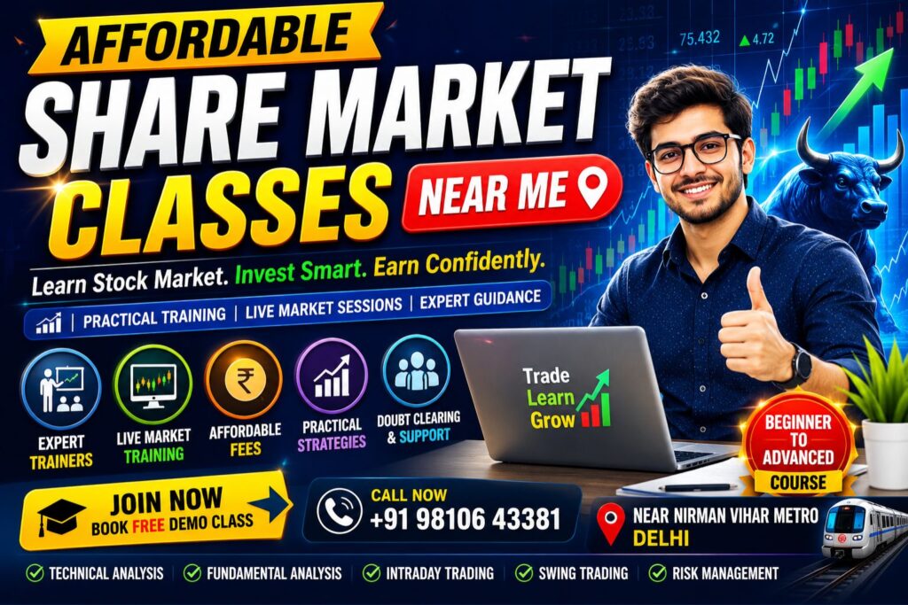 affordable share market classes near me