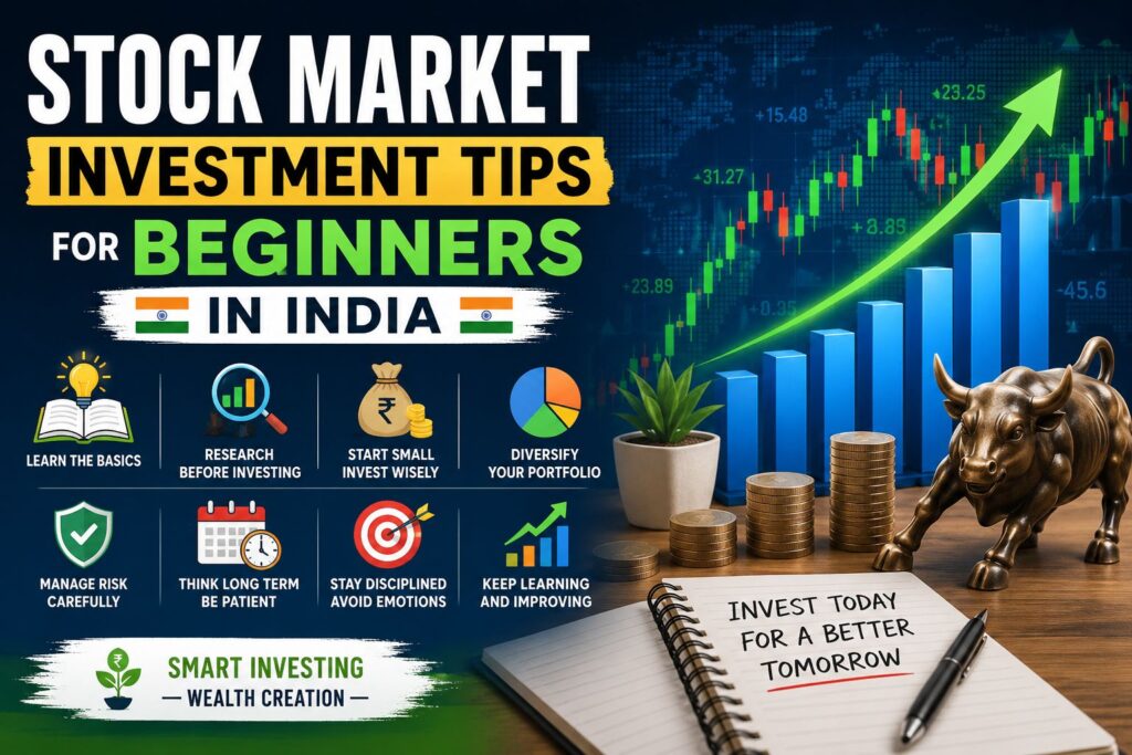 Stock market investment tips for beginners in India