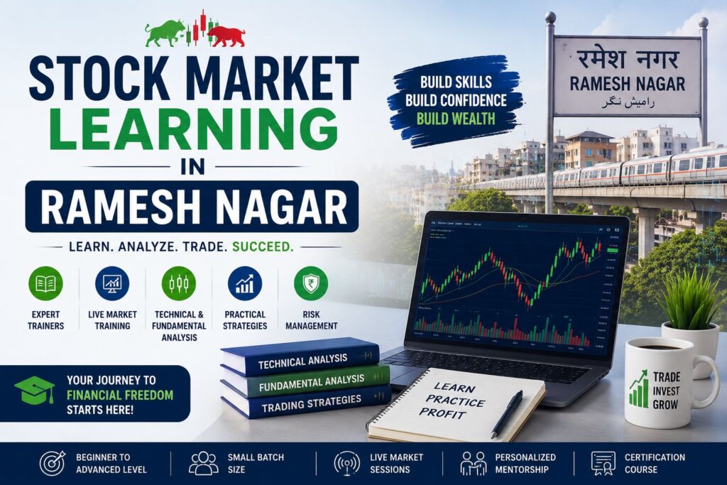 Stock Market course in Ramesh Nagar