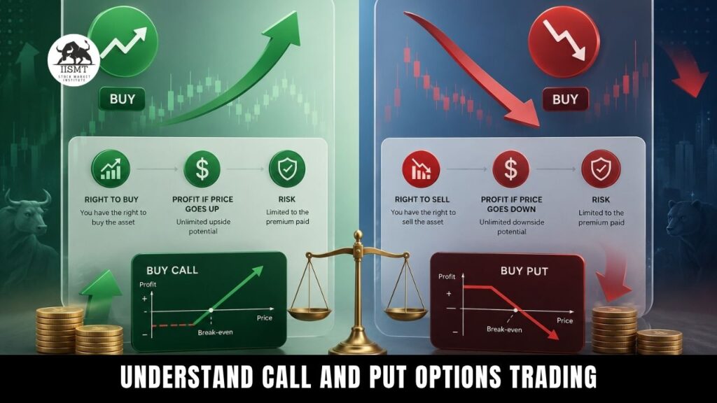 understand call and put options trading